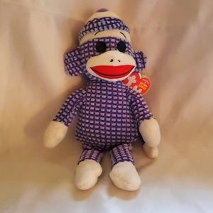 Ty Beanie Babies Sock Monkey
